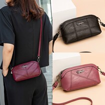 Small bag womens bag 2021 spring summer new middle-aged mom versatile shoulder crossbody bag elderly mobile coin purse