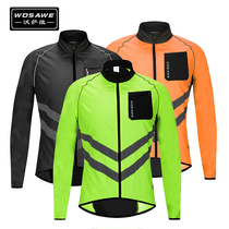 WOSAWE motorcycle riding windbreaker mens breathable quick-drying thin large size motorcycle travel reflective clothing motorcycle rider equipment