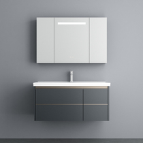 Anhua modern simple light luxury one bathroom cabinet combination toilet washbasin wash basin N3D60G10-Y
