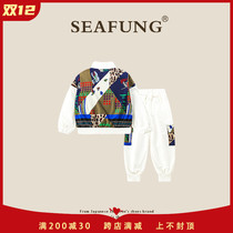 ( British Seafung children's clothing ) Children's clothing for foreign gas and leisure fashion pants