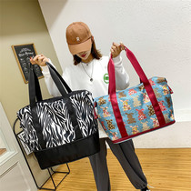 To be produced Contained Travel Bag Waterproof Hand Large Capacity 100 Hitch Sports Fitness Yoga Intake Bag Men And Women Universal