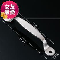 Thickened cabinet door handle simple drawer cabinet handle modern simple a wardrobe stainless steel solid pull