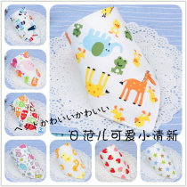 3 Pieces ~ Japanese style Chinese hipster series pet saliva towel dog triangle towel Teddy scarf bib