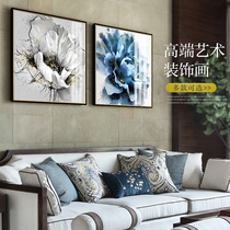 Light Extravagant Living Room Decoration Painting Modern Sofa Background Wall Hanging Painting Crystal Porcelain Painting Restaurant Genguan Corridor Aisle Decoration Painting