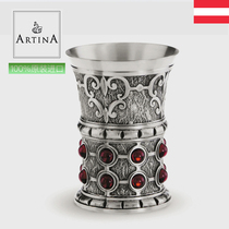 ARTINA Austrian original imported tin handmade goblet European style retro court nobles light luxury wine glass