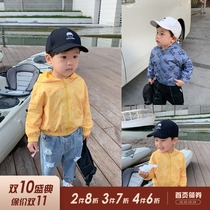 Lin Lin Ma childrens clothing mens baby coat spring and autumn boys windbreaker baby assault clothing childrens jacket childrens autumn clothing