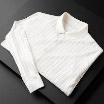 Self-leaving recommendation ~ light and luxurious and soft sweaters mens handsome young minimalist style wool knit cardiopus