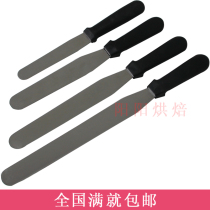 6 8 10 12 inch plastic handle spatula scraper flatbed knife kiss smear cream spatula cream spatula