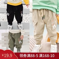 Baby overalls long pants spring autumn children boys children leisure baby tide D408