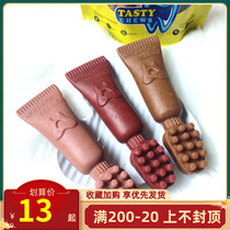 Natural dog dentifry dental dental bone deodorant beef bacon peanut butter big puppy Teddy golden hair