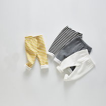 Girls bottoming pants plus velvet padded autumn cotton pants for children wearing foreign girls autumn and winter clothes to keep warm