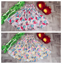 Hawaiian modern hula dance adult childrens performance costume Ukulele high waist skirt Ukulele