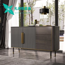 American light luxury entrance cabinet Simple post-modern foyer multi-function locker Household dining side cabinet can be customized
