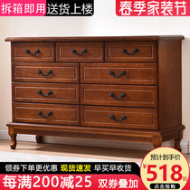 Bucket Cabinet Five Bucket Cabinets Solid Wood Bedroom Containing Cabinet Minima Modern Living Room Lockers Drawer 5 Bucket Closet Special Price