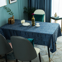 Table Cloth Art Nordic Modern Minima Rectangular Home Burn-Proof Tea Table Mat Cloth Customised Large Size Table Cloth