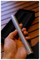 Porsche Straight Stick Cigar Lighter Blue Flame Simple Wind-proof Porsche Design