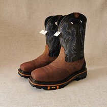 Domineering work steel head outdoor boots Waterproof and oil-proof motorcycle boots Cowhide Goodyear heavy duty boots 40-46 yards