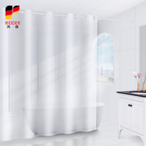 RIDDER German bathroom shower curtain set Polyester sanitary bathroom shower tarpaulin partition curtain free of holes