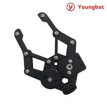 Alloy mechanical claw metal gripper steering wheel control tensioning clamping jaws clip for 500g manipulator arm accessories