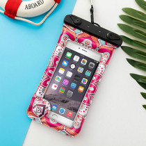 Inflatable pad mobile phone waterproof bag Swimming universal female oppo shell male halter neck Huawei vivo diving cover sealing protection