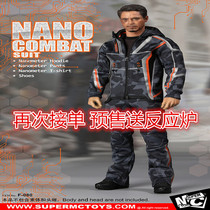 SUPERMCToys F-080 1 6 Fu Lian 3 mk50 Tony Iron Man Nano Combat suit send reactor