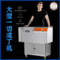 Qiaomao commercial meat cutting machine automatic high-power multifunctional cutting pig beef mutton radish large machine