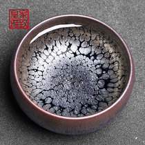 Jianzhan Master cup Jianyang oil drop cup Kung Fu tea cup Single handmade retro tea cup large meditation cup