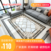 Living room aisle floor mosaic 800x800 tile porch tiles porch tiles wireless jigsaw puzzle carpet tiles