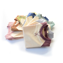 Childrens cotton clothes spring and autumn models childrens clothing top boys and girls round neck T-shirt long sleeve base shirt Foundation