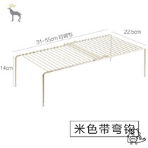 Cabinet shelf Kitchen retractable and retractable sink pull on the inside to store household rice bowls Multi-function