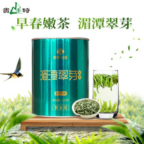 Meitan cuddles tequila green tea Guizhou Zunyi teas with tea green iron jar 125g YCBX