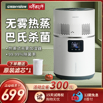 Green Yinglu Humidifier Specialized Household Bedroom Office Air Large Fog Vapor Heat Vapor