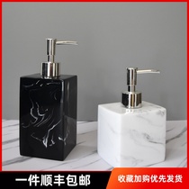 European style hotel hand sanitizer bottle shampoo shower gel split emulsion bottle press bottle bathroom set Press bottle