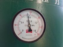 Hangzhou Fuyang Huake Instrument Co. Ltd gas storage tank pressure gauge Y-100Z axial pressure gauge Qingdao sea and air
