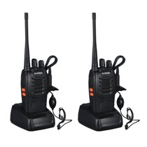 VHF UHF FM Transceiver 400-470MHz Rechargeable Walkie-talkie