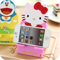 Creative lazy stand bedside desktop mobile phone seat watch TV can universal mobile phone stand mobile phone rack bracket