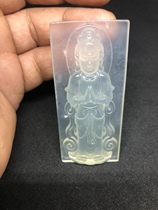 Xiuyu New Design ice through glass bottom Guanyin Liaoyang Honghua ink landscape brand can be customized