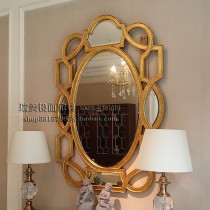 European antique mirror decorative mirror portoise mirror decorative mirror bathroom mirror hanging mirror neoclassical post-modern custom-made