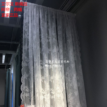 Ikea Elvins Pez net curtain curtain curtain curtain screen bay window partition curtain decoration romantic curtain two