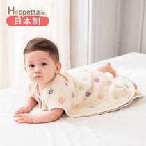 Japan Hoppetta Wool Mushroom Sleeping Bag Baby Spring Autumn Money baby sleeping bag Children warm and anti-kick by thever