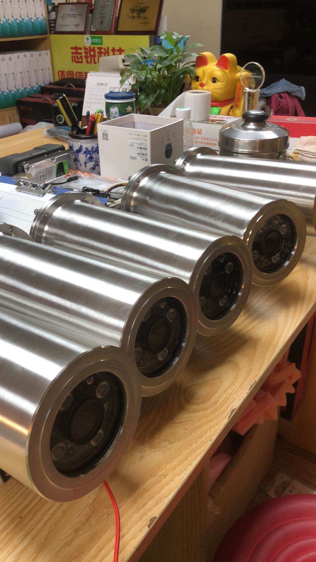 Wave grain explosion-proof camera