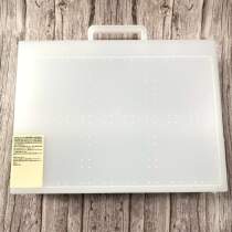 MUJI MUJI PP vertical A4 file box storage bag portable file box folder made in Japan