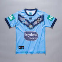 2020NRL New Lan Holton home field football suit short-sleeved male Lan Holde Rugby average