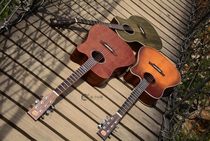 Sens handmade guitar time-90 veneer Sengewe vintage Wan Xiaoli Chinese style