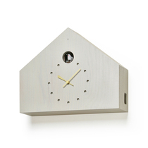 Lemnos Japan imported happy cuckoo clock creative bird time cuckoo clock Japanese table clock wall clock