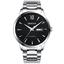Brand automatic mens watch mechanical watch waterproof mens fashion double calendar steel belt fashion 2020 watch