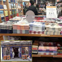 Spot UK Edinburgh Scotland Edinburgh English Plaid Cashmere Men and Women Cashmere Scarf Soft Longer