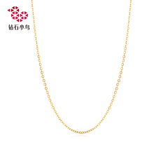 Zbird diamond bird 18K gold necklace-fine O-chain-women fashion neck chain chain