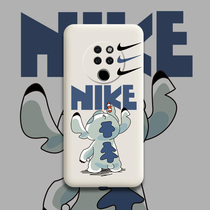 Small monster Huawei mate20 mobile phone shell liquid silicone anti-fall mate20pro softshell full package lens 20x suitable for 5g men and women new thin personality creative couple internet red tides in