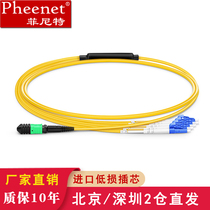 Finet MPO-LC 8-core single-mode 10 Gigabit 40G fiber jumper MTP fiber switch Optical module jumper pre-terminated central room wiring